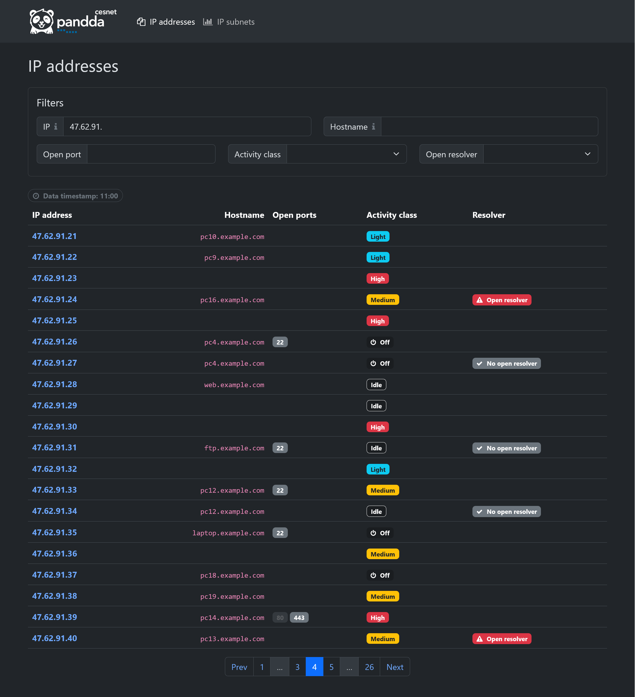 Adict Gui 0.5.1 Home