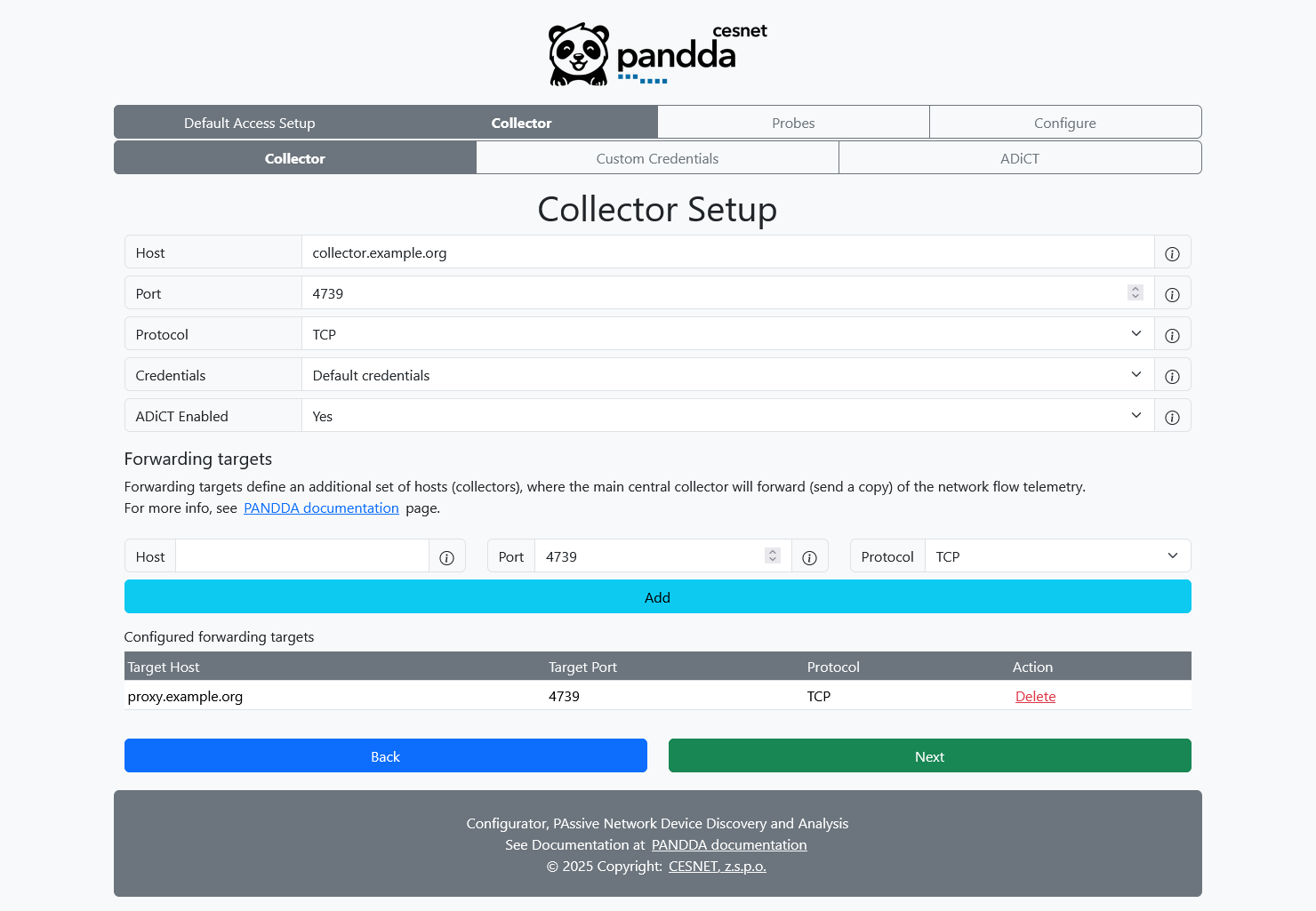 Pandda Cfg Collector