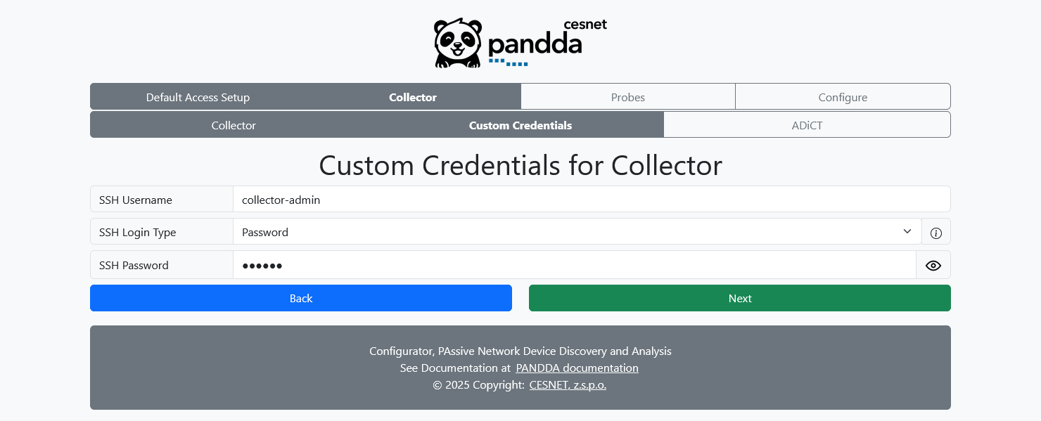 Pandda Cfg Custom Creds Col